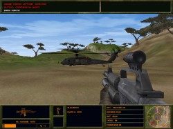 Po zniszczeniu obu statków oraz śmigłowca i wszystkich pojazdów pozostaje nam tylko przedostać się to strefy zbiórki znajdującej się tuż obok splądrowanej przez nas bazy - Zniszczenie 101 | Zwykła operacja Delta Force 2 - Delta Force 2 - poradnik do gry