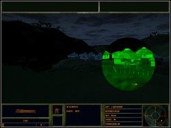 Gry dotrzemy już do obozu wyciągamy naszą bazookę i bierzemy się za sprzęt nadawczy - Na oślep | Zwykła operacja Delta Force 2 - Delta Force 2 - poradnik do gry