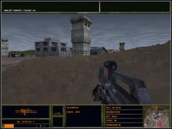 Rozpoczynamy więc misję i kierujemy się w okolice znajdującej się przed nami bazy - po drodze musimy uważać oczywiście na wrogów - Zręczność palców | Zwykła operacja Delta Force 2 - Delta Force 2 - poradnik do gry