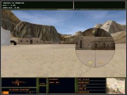 Gdy oczyścimy już najbliższe budynki bierzemy się za oczyszczanie placu - Wzniesienie | Operacja Wzmocnienie Delta Force 2 - Delta Force 2 - poradnik do gry