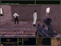 Po zabiciu wszystkich terrorystów znajdujących się w bazie idziemy po zakładników - Masa krytyczna | Operacja Wzmocnienie Delta Force 2 - Delta Force 2 - poradnik do gry