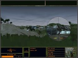 Rozpoczynamy misję od marszu w kierunku naszego celu - Grób stalowy | Operacja Wzmocnienie Delta Force 2 - Delta Force 2 - poradnik do gry