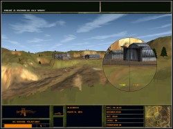 Następnie udajemy się w kierunku wrogiej bazy - Złamane skrzydło | Operacja Wzmocnienie Delta Force 2 - Delta Force 2 - poradnik do gry