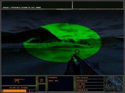 Zaraz po rozpoczęciu misji ruszamy w kierunku naszego celu - Sterowanie misją | Operacja Wzmocnienie Delta Force 2 - Delta Force 2 - poradnik do gry