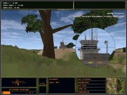 Nie zbliżając się za bardzo kładziemy się i rozpoczynamy atak z oddali - Ziemia wypalona | Operacja Wzmocnienie Delta Force 2 - Delta Force 2 - poradnik do gry