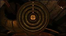 Aby się dostać do Księgi Wieku musisz w odpowiedni sposób ustawić przyciski - Odnalezienie Księgi Wieku Voltaic | Myst III Exile - Myst III: Exile - poradnik do gry