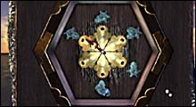 Kolej przejść do rezonansu na wprost od centralnego domku - Amateria cz.II | Myst III Exile - Myst III: Exile - poradnik do gry