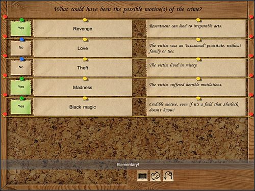 MOTYWY ZBRODNI - [Opis przejścia] Baker Street, 2 września 1888 - Sherlock Holmes kontra Kuba Rozpruwacz - poradnik do gry