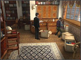 By móc pomóc Belli w sprawie perfum, Holmes potrzebuje oczywiście stosownej książki, udaj się więc do księgarni Barnesa (Mapa Londynu - Barnes Bookstore) mieszczącej się niedaleko Baker Street - [Opis przejścia] Baker Street, 12 września 1888 (cz.2) - Sherlock Holmes kontra Kuba Rozpruwacz - poradnik do gry