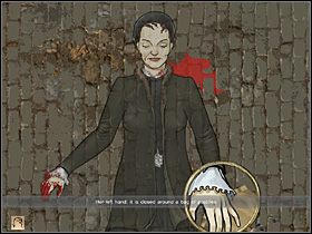 Pora zbadać ciało, kliknij więc lupkę w jego pobliżu, a pojawi się zbliżenie - [Opis przejścia] Dutfields Yard, noc z 7 na 8 października 1888 - Sherlock Holmes kontra Kuba Rozpruwacz - poradnik do gry