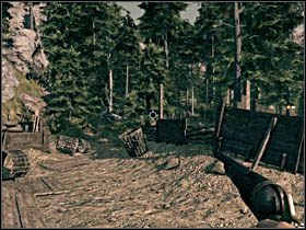 Obrona prawej flanki będzie nieco bardziej wymagająca - Opis przejścia (1) Call of Juarez Więzy Krwi | Rozdział I - Call of Juarez: Więzy Krwi - poradnik do gry