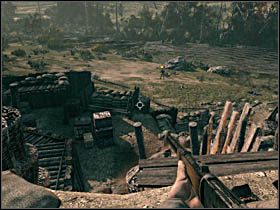 Po zażegnaniu niebezpieczeństwa dojdzie do krótkiej rozmowy, a tuż po niej zostaniesz poproszony o zajęcie miejsca za sterami armaty - Opis przejścia (2) Call of Juarez Więzy Krwi | Rozdział I - Call of Juarez: Więzy Krwi - poradnik do gry