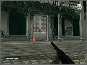 Następnie podejdź do drzwi frontowych i przygotuj się na wspólny tryb koncentracji - Opis przejścia (2) | Rozdział II | Call of Juarez Więzy Krwi - Call of Juarez: Więzy Krwi - poradnik do gry