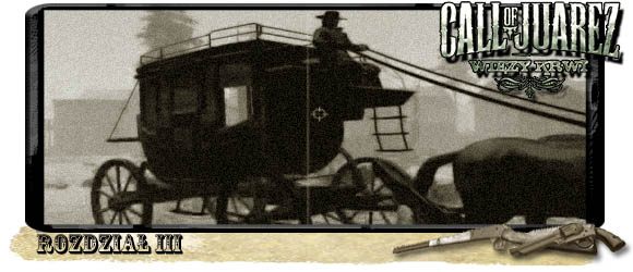 Podczas pokonywania etapu trzeciego będziesz mieć po raz pierwszy możliwość wyboru pomiędzy braćmi McCall, Thomasem a Rayem - Opis przejścia | Rozdział III | Call of Juarez Więzy Krwi - Call of Juarez: Więzy Krwi - poradnik do gry