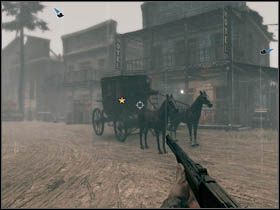 Drugim zadaniem przypisanym Thomasowi jest zdobycie dyliżansu, podczas gdy Ray będzie Cię osłaniał - Postacie | Rozdział III | Call of Juarez Więzy Krwi - Call of Juarez: Więzy Krwi - poradnik do gry