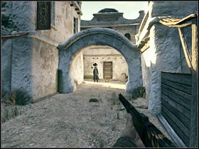 Teraz czeka Cię pokonanie długiej prostej - Opis przejścia (1) | Rozdział IV | Call of Juarez Więzy Krwi - Call of Juarez: Więzy Krwi - poradnik do gry