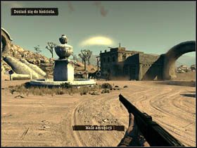 Idąc dalej dotrzesz na otwarty plac - Opis przejścia (2) | Rozdział IV | Call of Juarez Więzy Krwi - Call of Juarez: Więzy Krwi - poradnik do gry