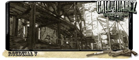 Pierwszy etap, podczas którego pokonywania dojdzie do rozdzielenia się braci - Opis przejścia (1) | Rozdział V | Call of Juarez Więzy Krwi - Call of Juarez: Więzy Krwi - poradnik do gry