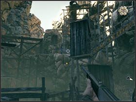 Na powyższych zdjęciach widnieje wcześniej wspomniane położenie - Opis przejścia (2) | Rozdział V | Call of Juarez Więzy Krwi - Call of Juarez: Więzy Krwi - poradnik do gry