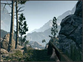 Po przejęciu kontroli, udaj się w miejsce oznaczone gwiazdką - Opis przejścia (1) | Rozdział X | Call of Juarez Więzy Krwi - Call of Juarez: Więzy Krwi - poradnik do gry