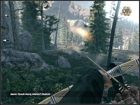 W trakcie marszu zostaniesz zaatakowany (nie na samym początku, dopiero po kilkudziesięciu metrach) - Opis przejścia (1) | Rozdział X | Call of Juarez Więzy Krwi - Call of Juarez: Więzy Krwi - poradnik do gry