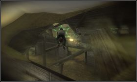 Co pewien czas trasa będzie prowadzić przez metalową obręcz [1] lub inne przeszkody, w tym przypadku dom [2] - Wstęp | Opis przejścia Harry Potter i Książę Półkrwi - Harry Potter i Książę Półkrwi - poradnik do gry