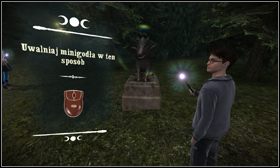 Po animowanej scence rusz w stronę uczelni - Wejście do Hogwartu | Opis przejścia Harry Potter i Książę Półkrwi - Harry Potter i Książę Półkrwi - poradnik do gry