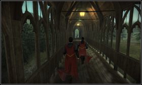 Kiedy skończysz Katie podniesie bramę - Gabinet Dumbledorea i quidditch | Opis przejścia Harry Potter i Książę Półkrwi - Harry Potter i Książę Półkrwi - poradnik do gry