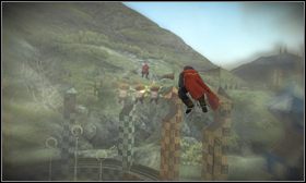 Kiedy animacja dobiegnie do końca rozpocznie się trening - Gabinet Dumbledorea i quidditch | Opis przejścia Harry Potter i Książę Półkrwi - Harry Potter i Książę Półkrwi - poradnik do gry