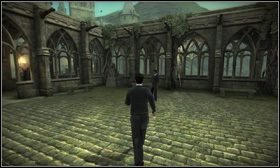 Udaj się do Gabinetu Dumbledorea , przed którym spotkasz dziewczynę [1] - Dumbledore, McGonagal i quidditch | Opis przejścia Harry Potter i Książę Półkrwi - Harry Potter i Książę Półkrwi - poradnik do gry