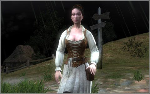 Po rozpoczęciu przygody zaczepia nas plotkara - Questy główne Podstępów | Podstępy | Dodatki do Wiedźmina - Wiedźmin - poradnik