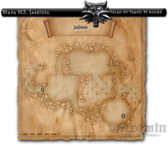 1 - Mapy Bagien | Szlag by trafił te bagna | Dodatki do Wiedźmina - Wiedźmin - poradnik