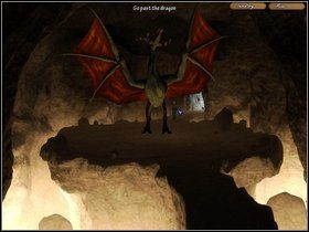 Śmiało przejdź przez ogień i spróbuj porozmawiać ze She-Vatram - Etap szósty - Dragon Cave | Opis przejścia The Legend of Crystal Valley - The Legend of Crystal Valley - poradnik do gry