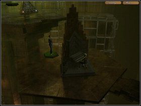 W sali z hologramem podejdź do masywnych drzwi - Etap siódmy - Ziggurat | Opis przejścia The Legend of Crystal Valley - The Legend of Crystal Valley - poradnik do gry