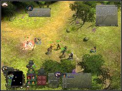 Koło szkoły trenującej wojowników chaosu znajduje się człowiek, który poprosi o pomoc z bandytami - Misja 2 - Wojna reformacyjna (cz.1) | Kampania 1 | Windchaser - Windchaser - poradnik do gry