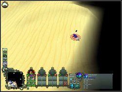 Zabijamy walczące ze sobą grupy jaszczurów i szkieletów - w ten sposób otrzymujemy dostęp do fortu, w którym zamieniamy Nowicjuszy na wojowników dyscypliny - Misja 5 - Pustynia Kor (cz.1) | Kampania 1 | Windchaser - Windchaser - poradnik do gry