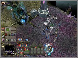 Zanim przejmiemy kolejną wieżę trzeba rozwalić wylęgarnię golemów znajdującą się nieopodal - Misja 6 - W nieznane | Kampania 1 | Windchaser - Windchaser - poradnik do gry