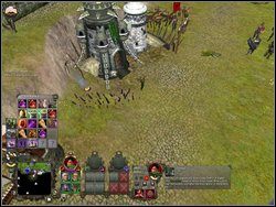 Po tej walce zmieniamy lidera na Ioana i rozwalamy dwie grupy broniące wieżyczki, którą później oczywiście przejmujemy - Misja 11 - Kusząca prowincja | Kampania 2 | Windchaser - Windchaser - poradnik do gry