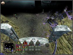 Gdy tylko dotkniemy kolejnej wieży trupy z ziemi zaczną wstawać i atakować - trzeba je spokojnie wykończyć - Misja 13 - Wyścig z czasem | Kampania 2 | Windchaser - Windchaser - poradnik do gry