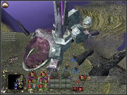 Po okrążeniu góry trafimy na żołnierzy bijących się z duchami - oczywiście dołączamy do potyczki - Misja 14 - Starożytny plan | Kampania 2 | Windchaser - Windchaser - poradnik do gry