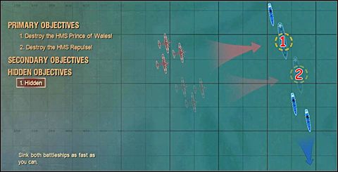 Zadania główne - Misja 2 - Destruction of Force Z | Japonia | Battlestations Pacific - Battlestations: Pacific - poradnik do gry