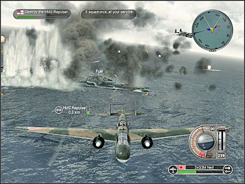 1 - Misja 2 - Destruction of Force Z | Japonia | Battlestations Pacific - Battlestations: Pacific - poradnik do gry