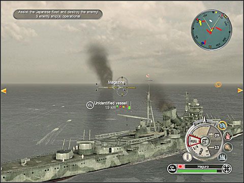 Kieruj się dalej na południe 2) asystując japońskiej flocie w zniszczeniu wroga - Misja 3 - Battle of Java Sea | Japonia | Battlestations Pacific - Battlestations: Pacific - poradnik do gry