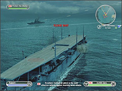 Jednak jeden klucz Zer wyślij nad wspomnianą wcześniej wyspę na południowym-wschodzie i po rozprawieniu się z dwoma amerykańskimi kutrami patrolowymi typu Elco patrolującymi jej okolicę zniszcz ogniem działek stacją radiową znajdującą się na szczycie góry - Misja 4 - Saving the Shoho | Japonia | Battlestations Pacific - Battlestations: Pacific - poradnik do gry