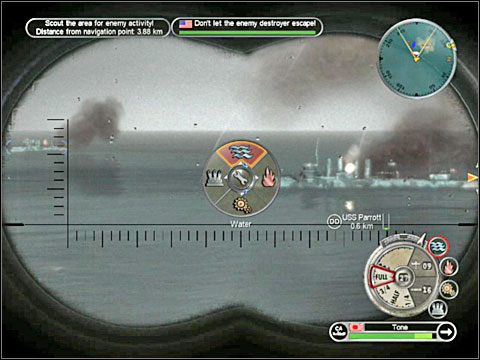 Kończąc tę fazę gry rozpraw się w podobny sposób z USS Aldenem - Misja 9 - Solomons Skirmish (cz.1) | Japonia | Battlestations Pacific - Battlestations: Pacific - poradnik do gry