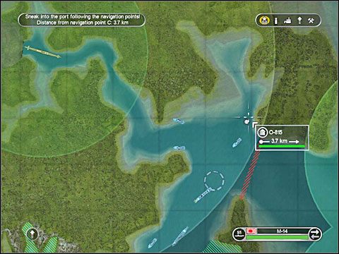 Po zbliżeniu się do niego oczom twoim powinny ukazać się szczątki japońskiego samolotu - Misja 10 - Attack on Sydney Harbour | Japonia | Battlestations Pacific - Battlestations: Pacific - poradnik do gry