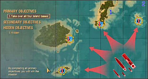 Zadania główne - Misja 11 - Seizing the Fijis (cz.1) | Japonia | Battlestations Pacific - Battlestations: Pacific - poradnik do gry