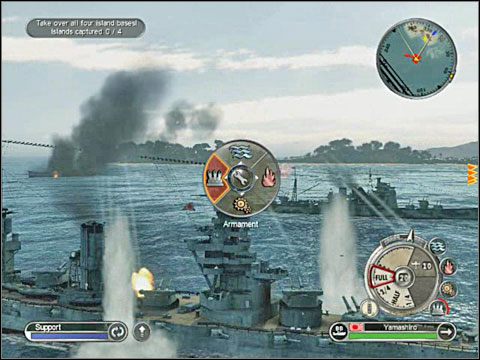 W pewnym momencie gra wyda ci rozkaz wykrycia z pomocą samolotu zwiadowczego zagrody minowej , które gdzieś tu powinno być - Misja 11 - Seizing the Fijis (cz.1) | Japonia | Battlestations Pacific - Battlestations: Pacific - poradnik do gry