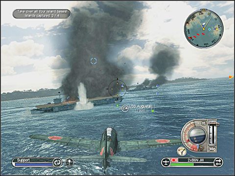 Na koniec pozostaje już tylko przeprowadzić desant na ostatnią wyspę - Misja 11 - Seizing the Fijis (cz.2) | Japonia | Battlestations Pacific - Battlestations: Pacific - poradnik do gry