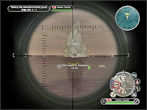 W momencie rozpoczęcia walki warto postarać się o ten wzmocniony pancerz, który wcześniej sugerowałem zachomikować sobie na później - właśnie na tą okazję - Misja 12 - Meet the Germans (cz.2) | Japonia | Battlestations Pacific - Battlestations: Pacific - poradnik do gry